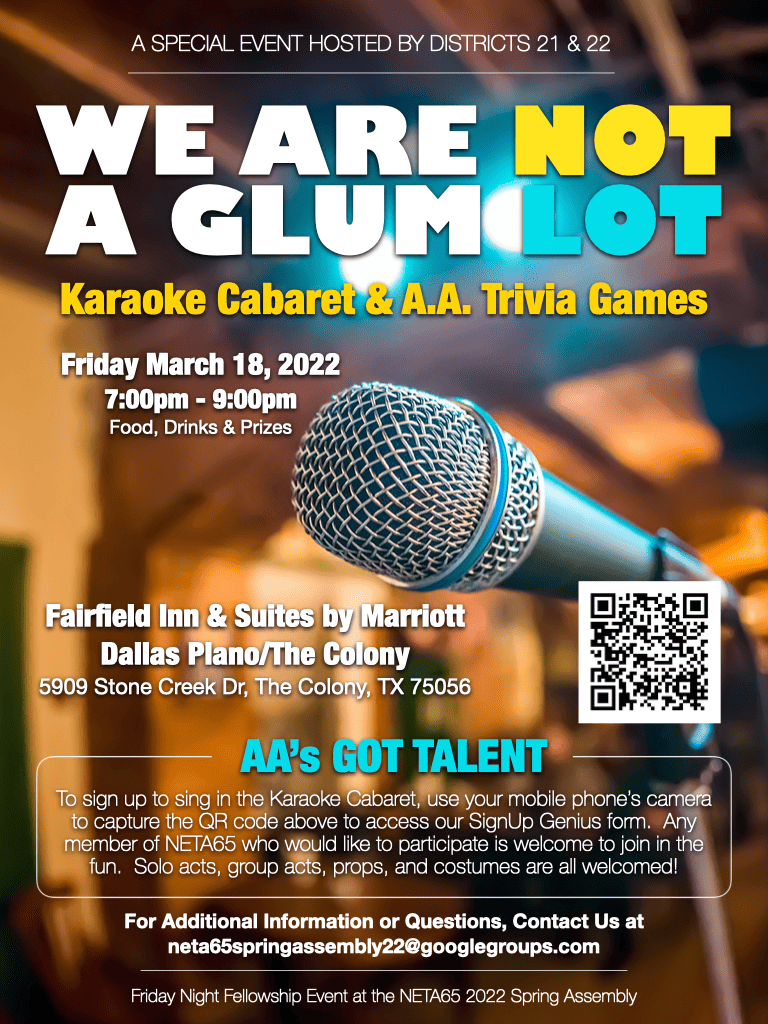 Karaoke Cabaret & AA Trivia Games